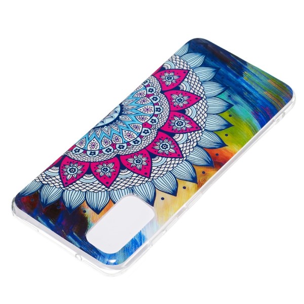 Kryt na Samsung Galaxy S20 svítící Mandala