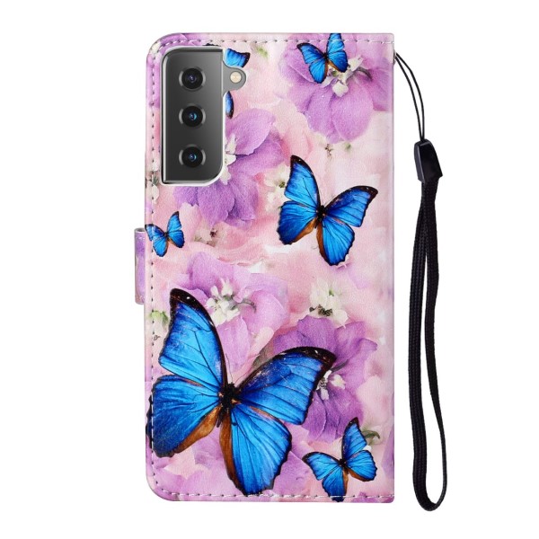 Pouzdro na Samsung Galaxy S21 Plus Motýl
