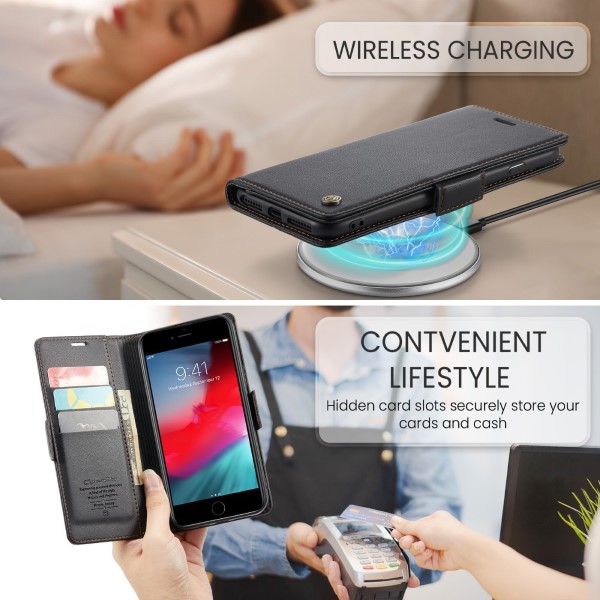 Pouzdro na iPhone 7 Plus / 8 Plus CASEME černé 