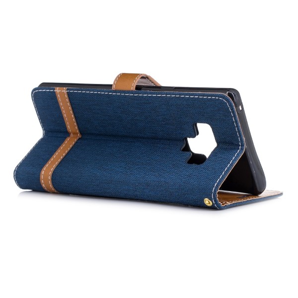 Pouzdro na Samsung Galaxy Note 9 Jeans modré
