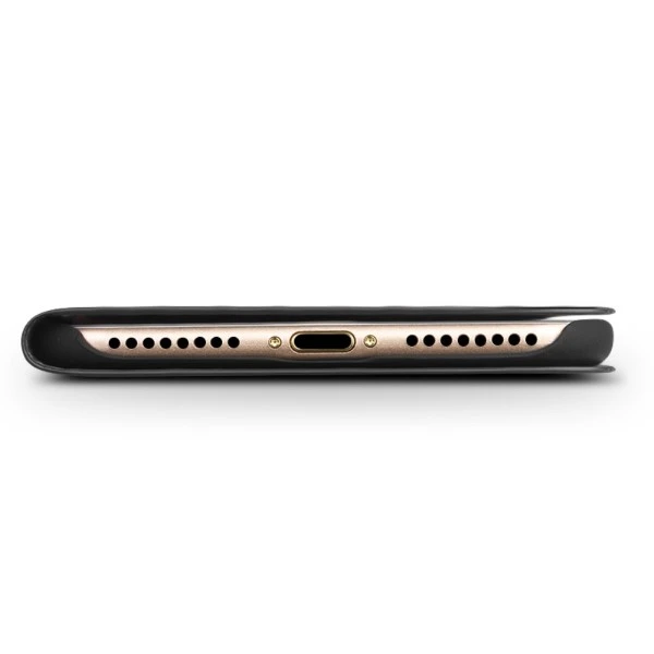 Pouzdro kožené QIALINO na iPhone 7 / 8 / SE (2020/2022) černé