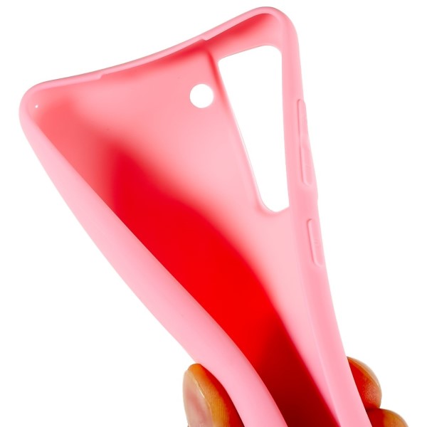 Kryt na Samsung Galaxy S21 FE gumový růžový