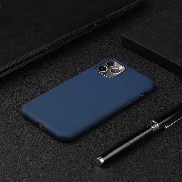 Kryt na iPhone 11 Pro Max gumový Premium tmavě modrý