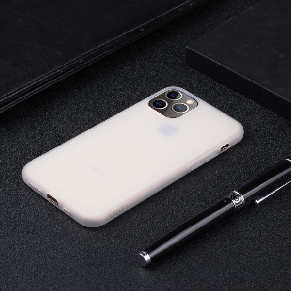 Kryt na iPhone 11 Pro Max gumový Premium bílý