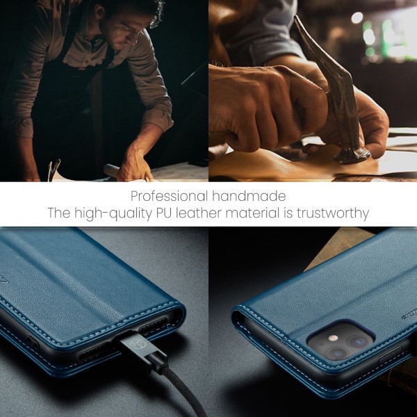 Pouzdro pro iPhone 11 CASEME Smooth modré
