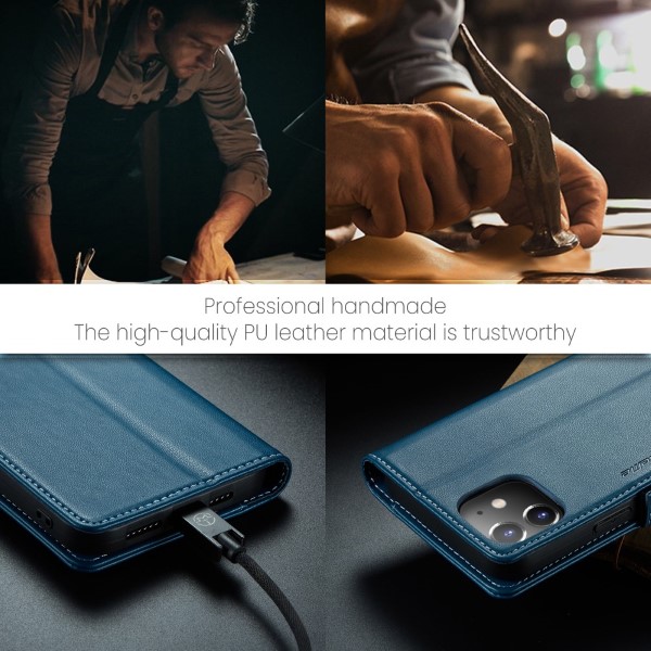 Pouzdro pro iPhone 12 Mini CASEME Smooth modré