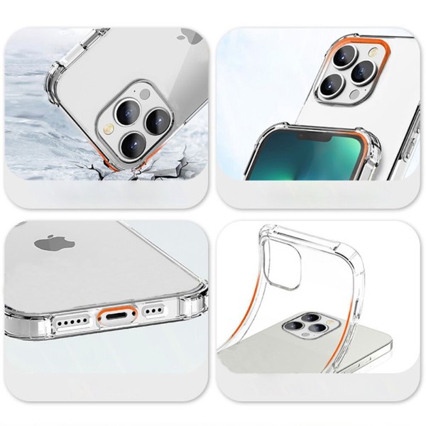Kryt na iPhone 15 Pro gumový Premium čirý