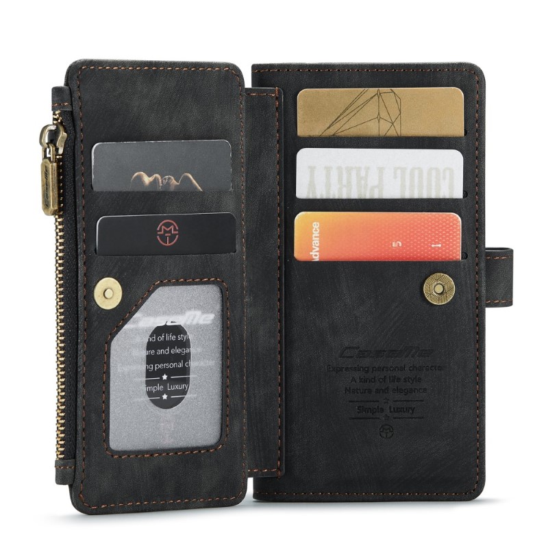 Pouzdro pro iPhone 7 / 8 / SE ( 2020 / 2022 ) Luxury Double Layer černé