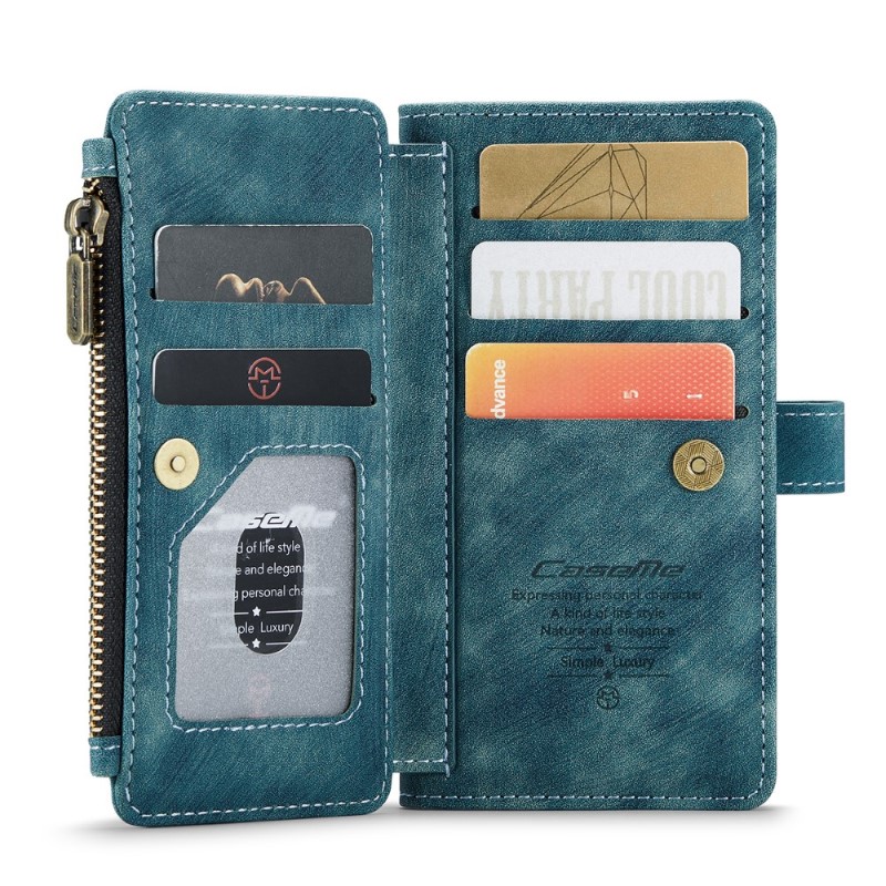 Pouzdro pro iPhone 7 / 8 / SE ( 2020 / 2022 ) Luxury Double Layer modré