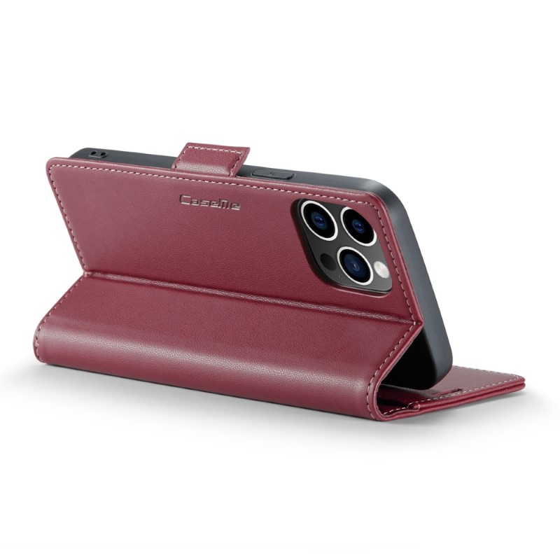 Pouzdro pro iPhone 12 Pro Max CASEME smooth červené