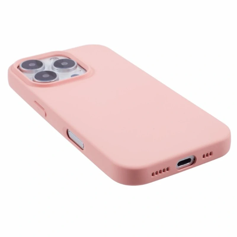 Kryt na iPhone 16 Pro gumový Premium růžový