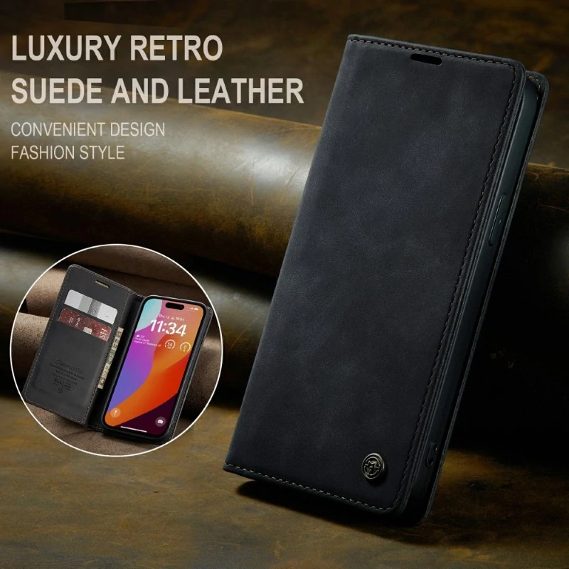 Pouzdro CASEME pro iPhone 16 Pro Max černé