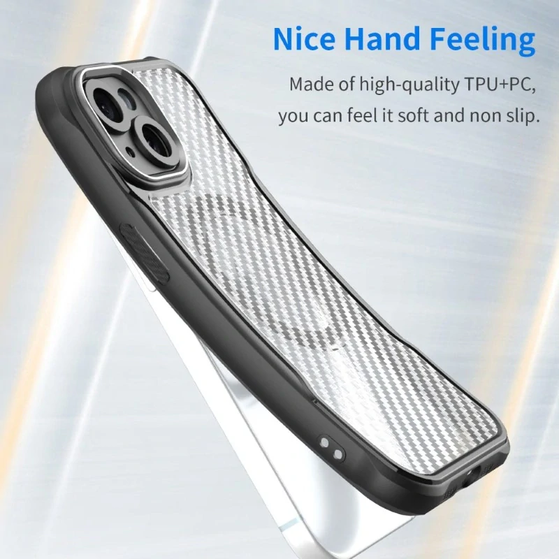 Kryt na iPhone 15 odolný s podporou Magsafe černý