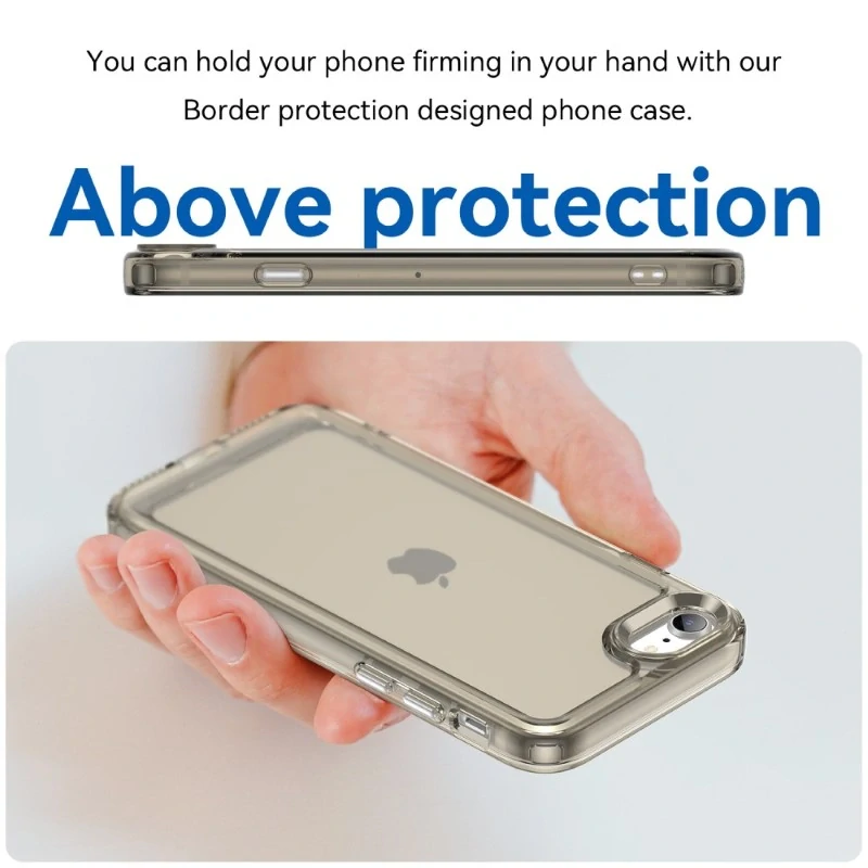 Kryt na iPhone 7 / 8 / SE ( 2020 / 2022 ) odolný gumový šedý