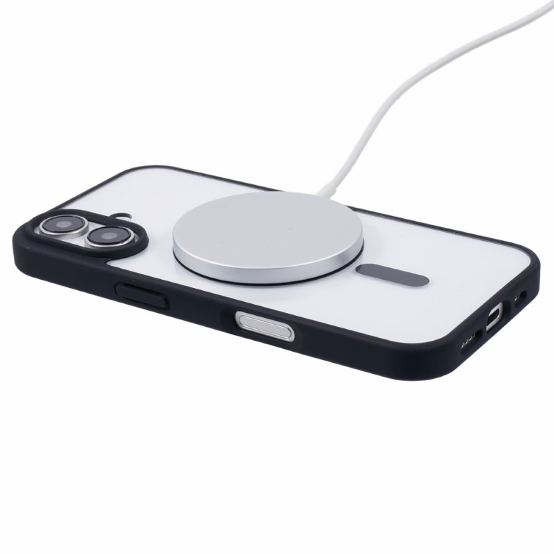 Kryt na iPhone 16 matný s podporou MagSafe černý