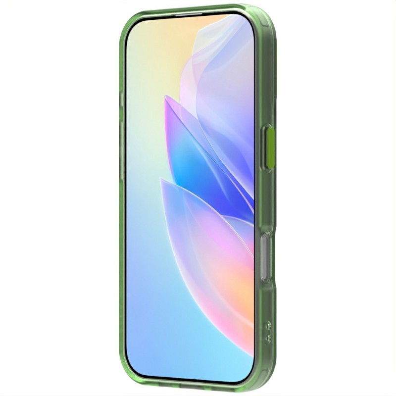 Kryt na iPhone 16 Pro gumový Candy (podpora MagSafe) zelený