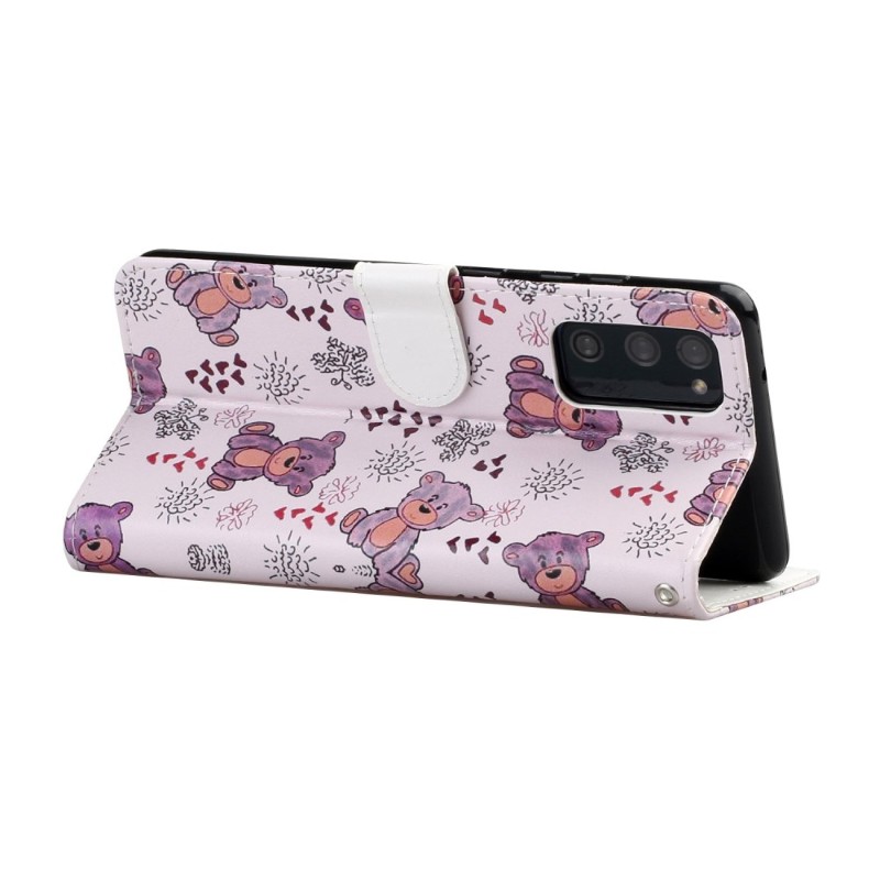 Pouzdro na Samsung Galaxy S20 Medvídek