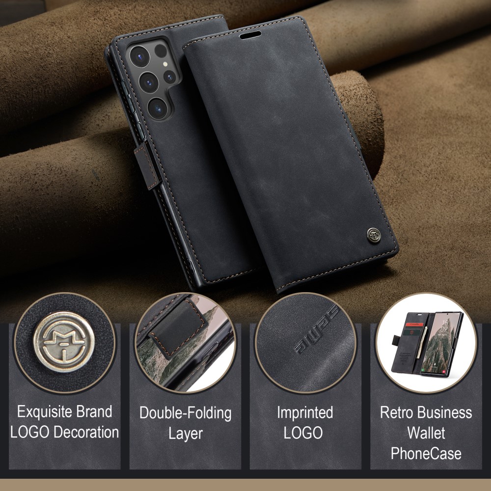 Pouzdro na Samsung Galaxy S25 Ultra CASEME černé