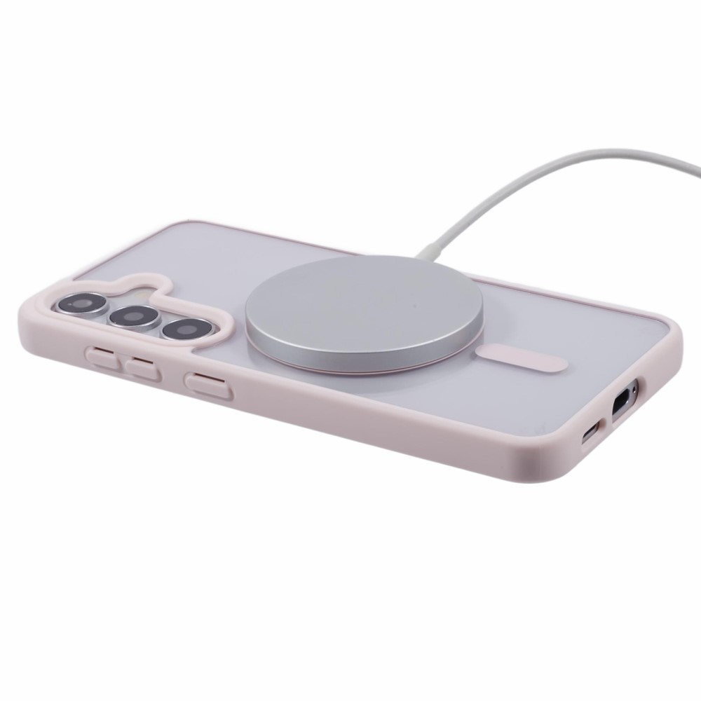 Kryt na Samsung Galaxy S24 matný s podporou MagSafe růžový