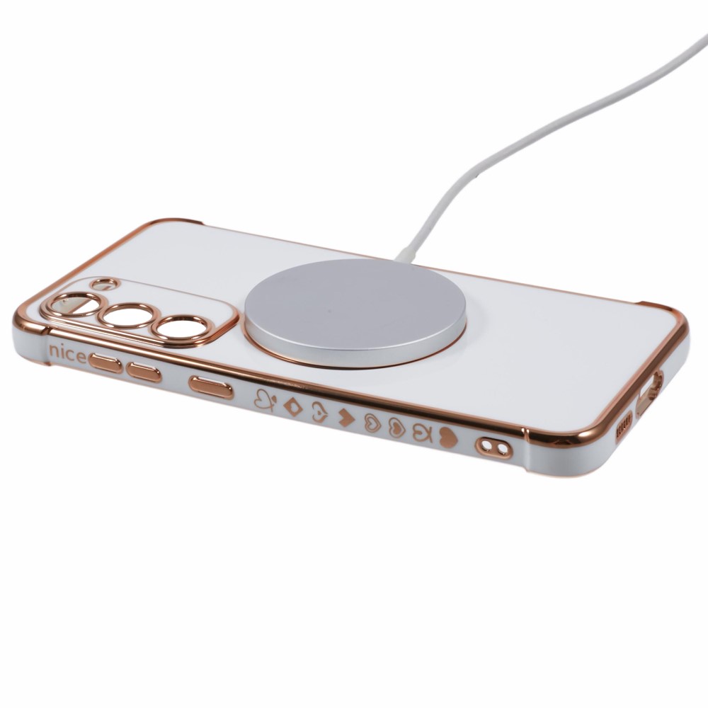 Kryt na Samsung Galaxy S23 Srdíčko s podporou MagSafe blý