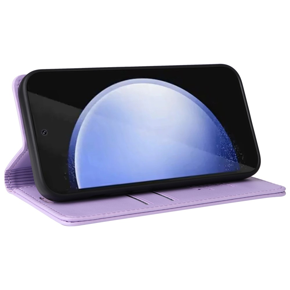 Pouzdro na Samsung Galaxy S24 FE Yikatu fialové