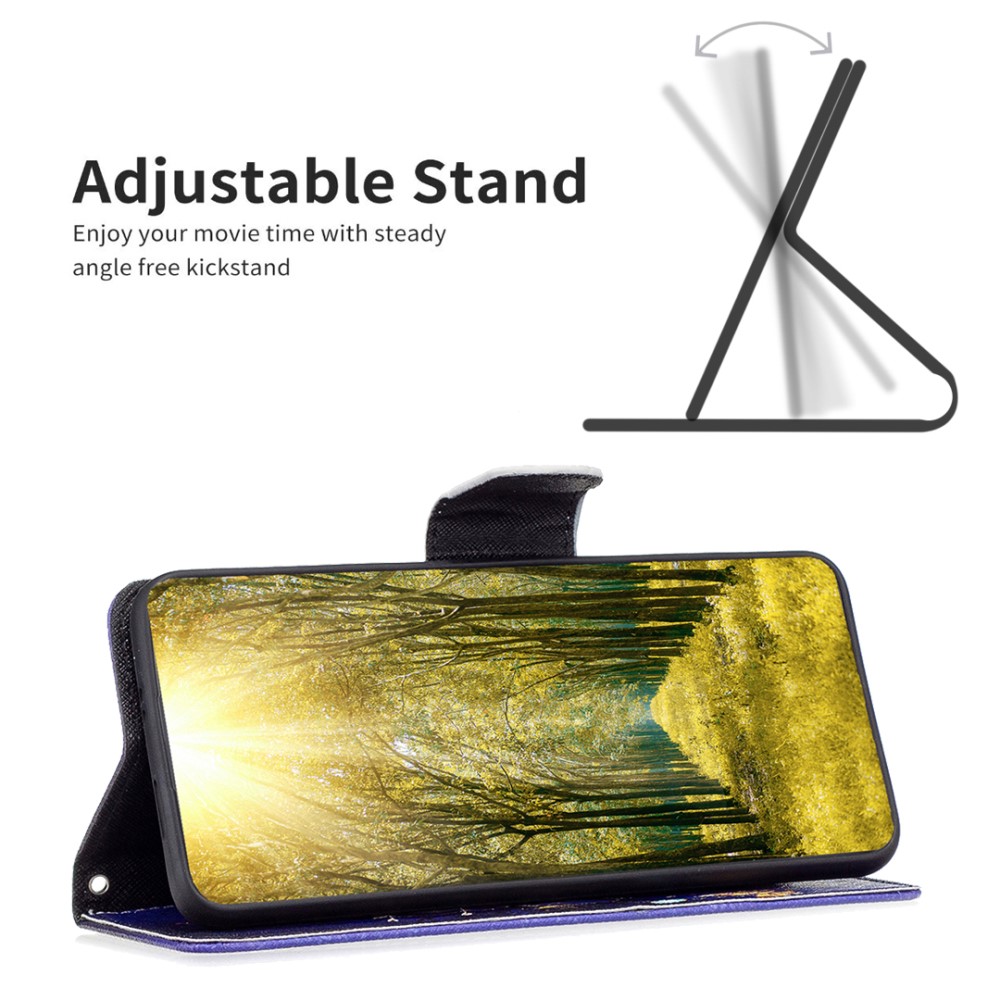 Pouzdro na Samsung Galaxy S23 FE Motýl fialové