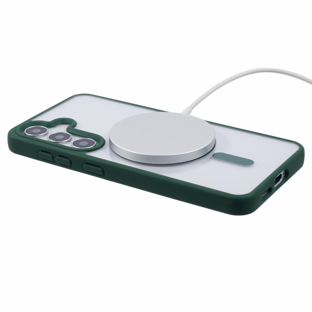 Kryt na Samsung Galaxy S23 FE matný s podporou MagSafe zelený