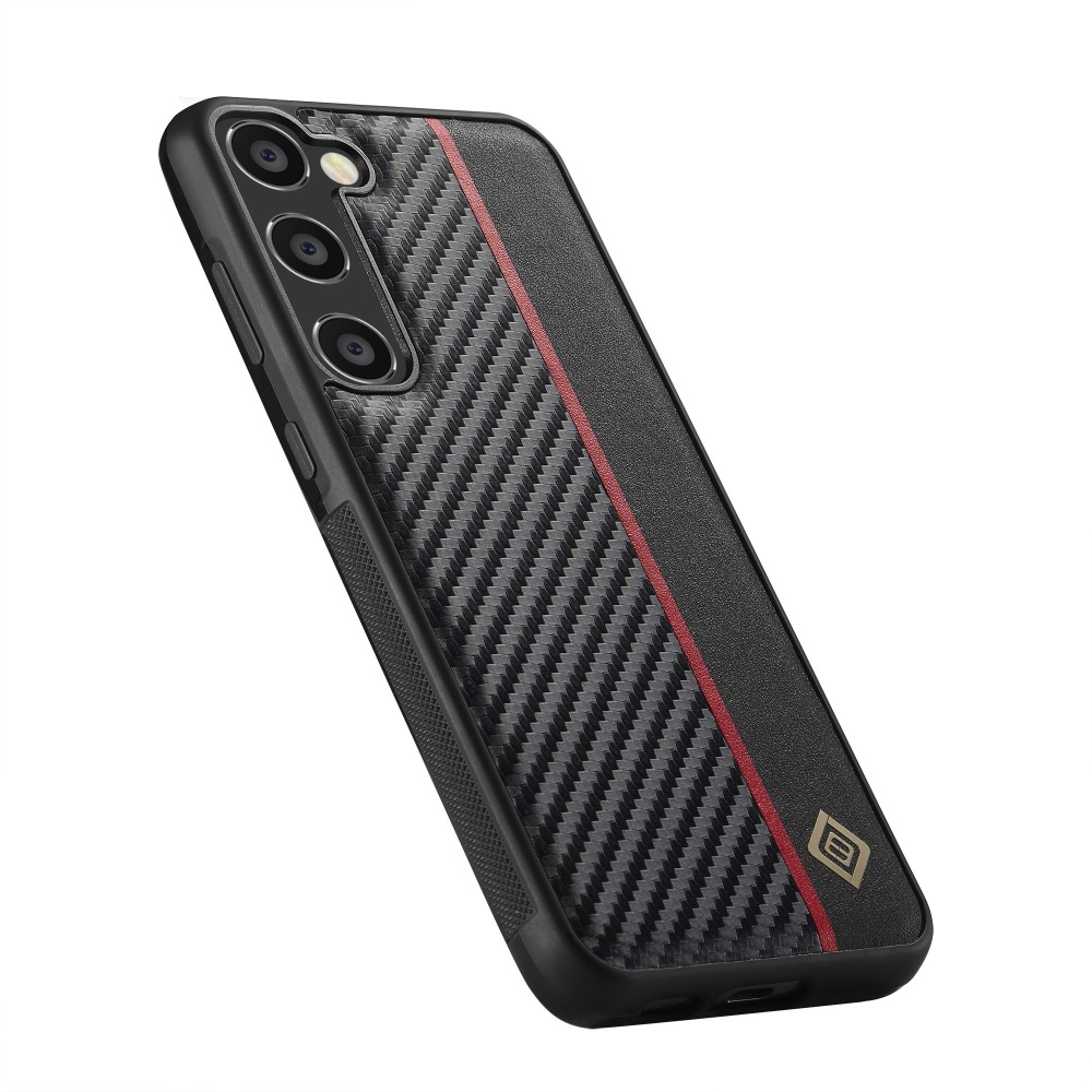 Kryt na Samsung Galaxy S23 FE odolný LC.IMEEKE Carbon černý