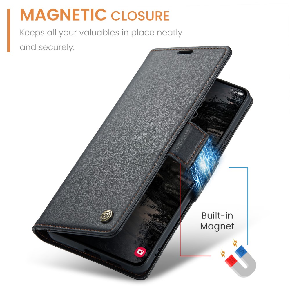 Pouzdro na Samsung Galaxy S25+ CASEME smooth černé