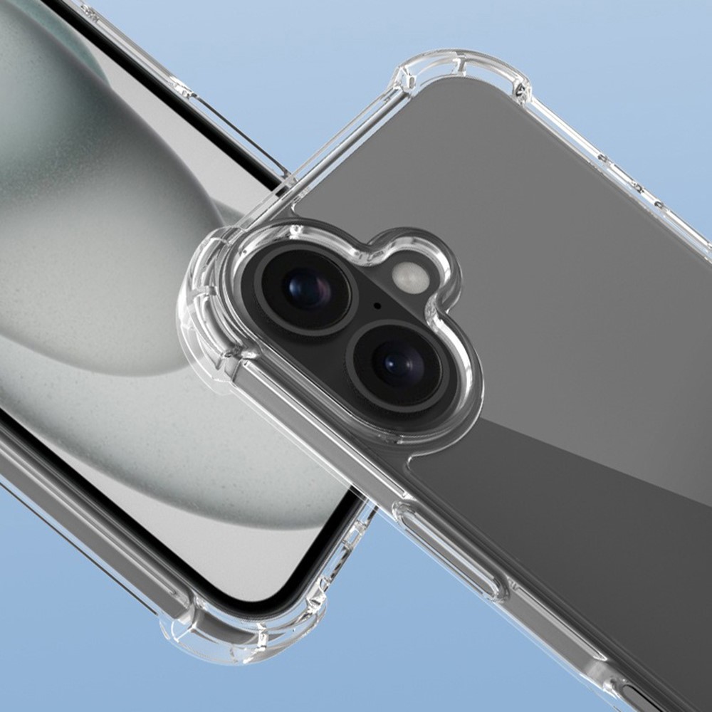 Kryt na iPhone 16 Plus gumový Premium čirý