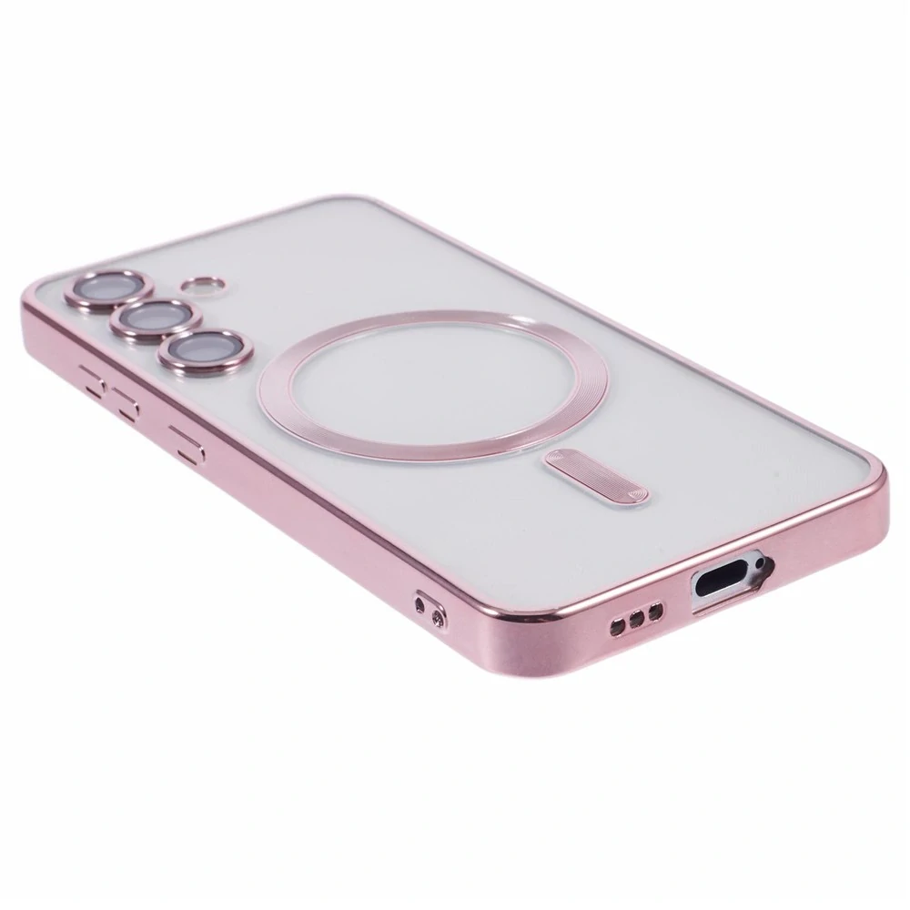 Kryt na Samsung Galaxy S24+ s podporou MAGSAFE růžový