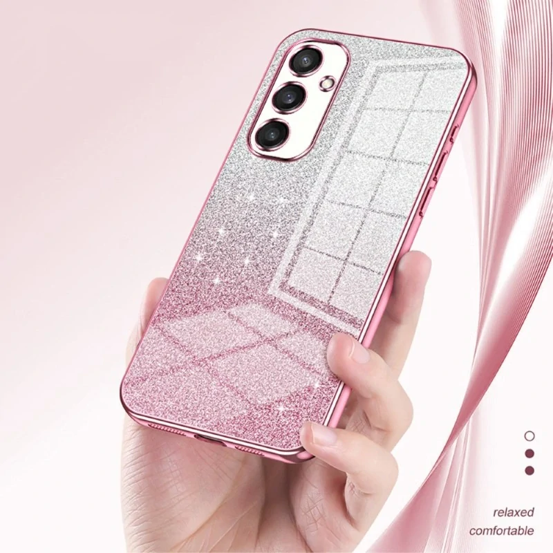 Kryt na Samsung Galaxy S25 Gradient růžový