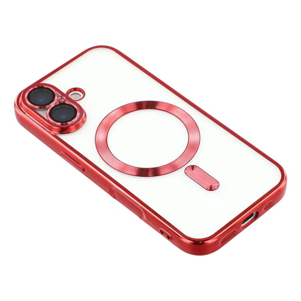 Kryt na iPhone 17 s podporou MAGSAFE červený