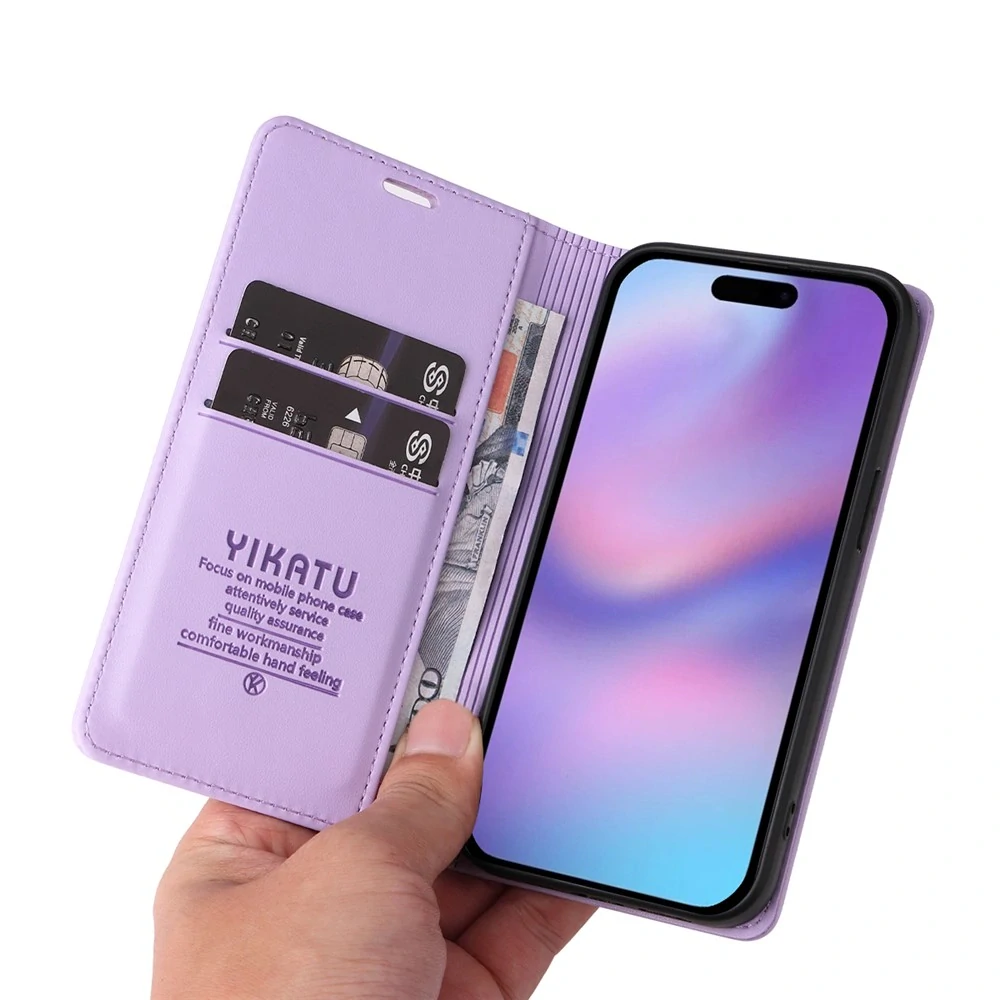 Pouzdro na iPhone 17 Yikatu fialové