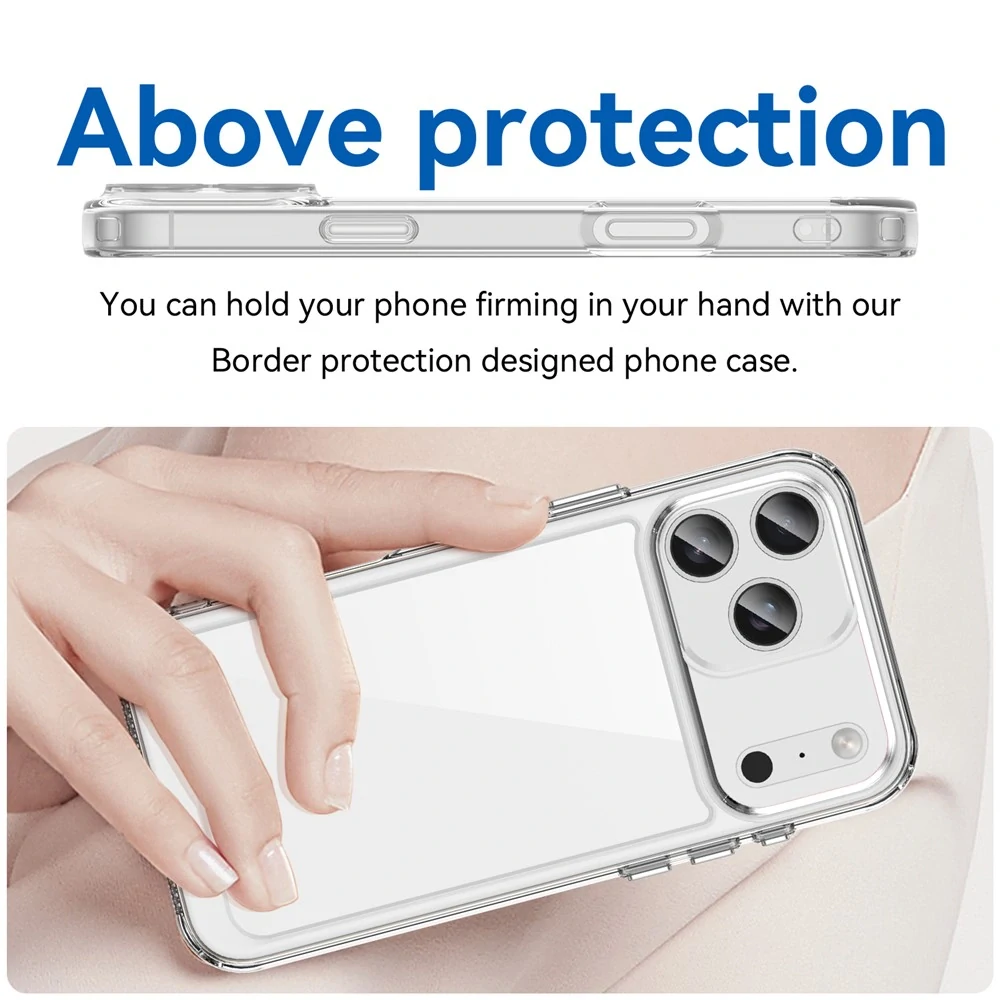 Kryt na iPhone 17 Pro Max odolný čirý