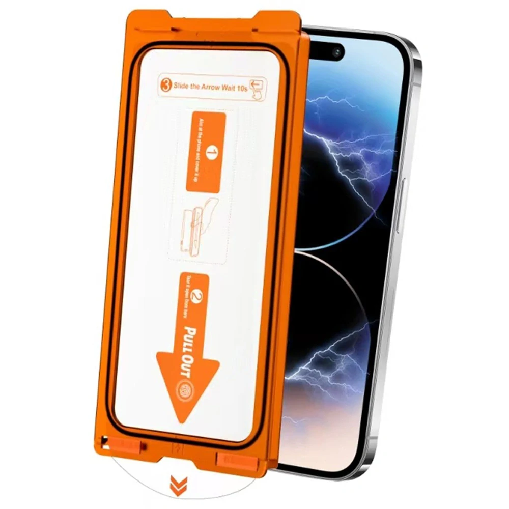 Tvrzené sklo s aplikátorem na iPhone 16 Pro Max