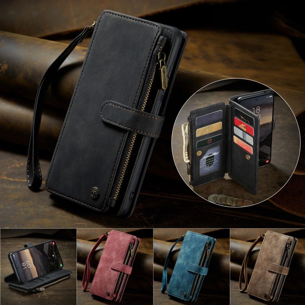 Pouzdro na Samsung Galaxy S26 CASEME Deluxe černé