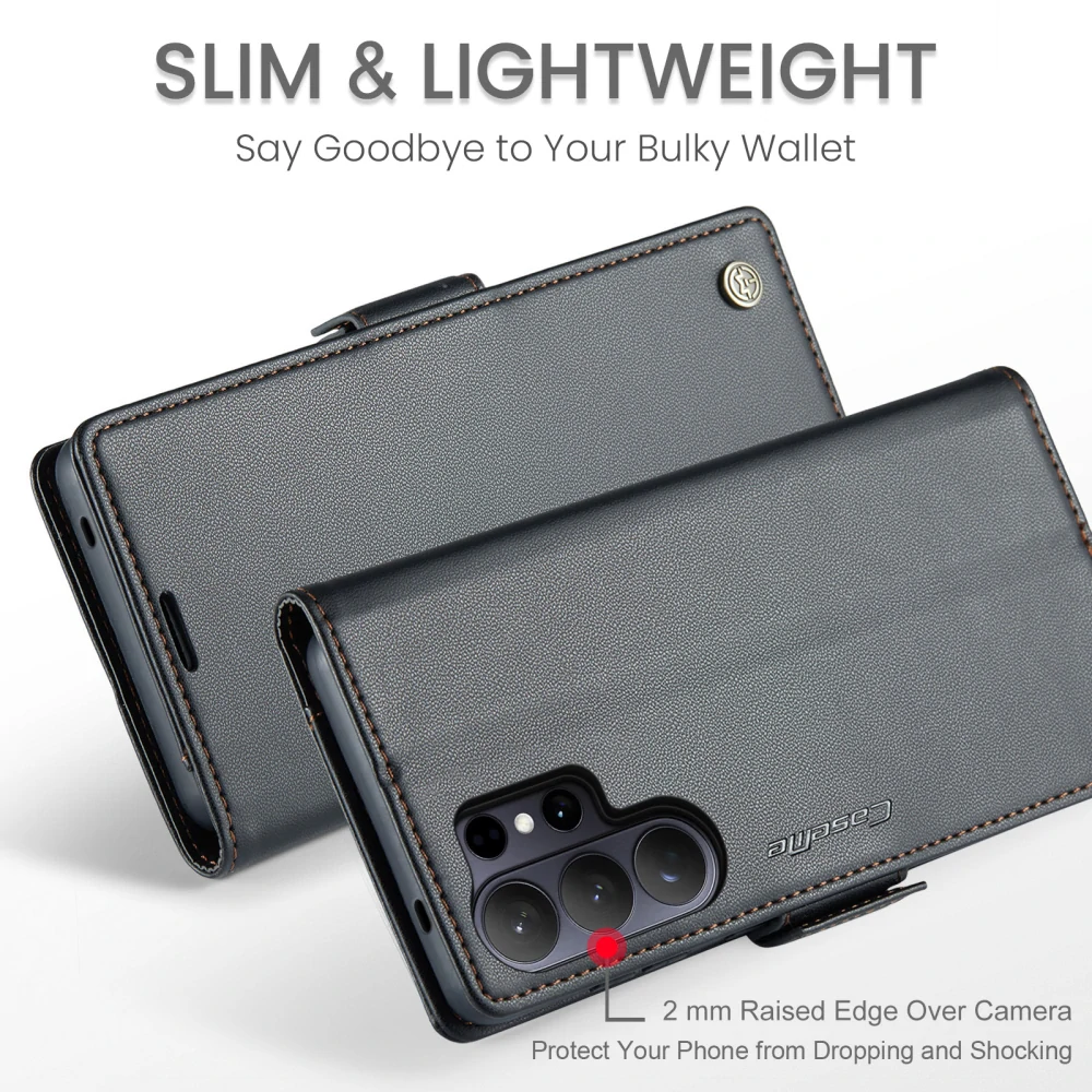 Pouzdro na Samsung Galaxy S26 Ultra CASEME smooth černé