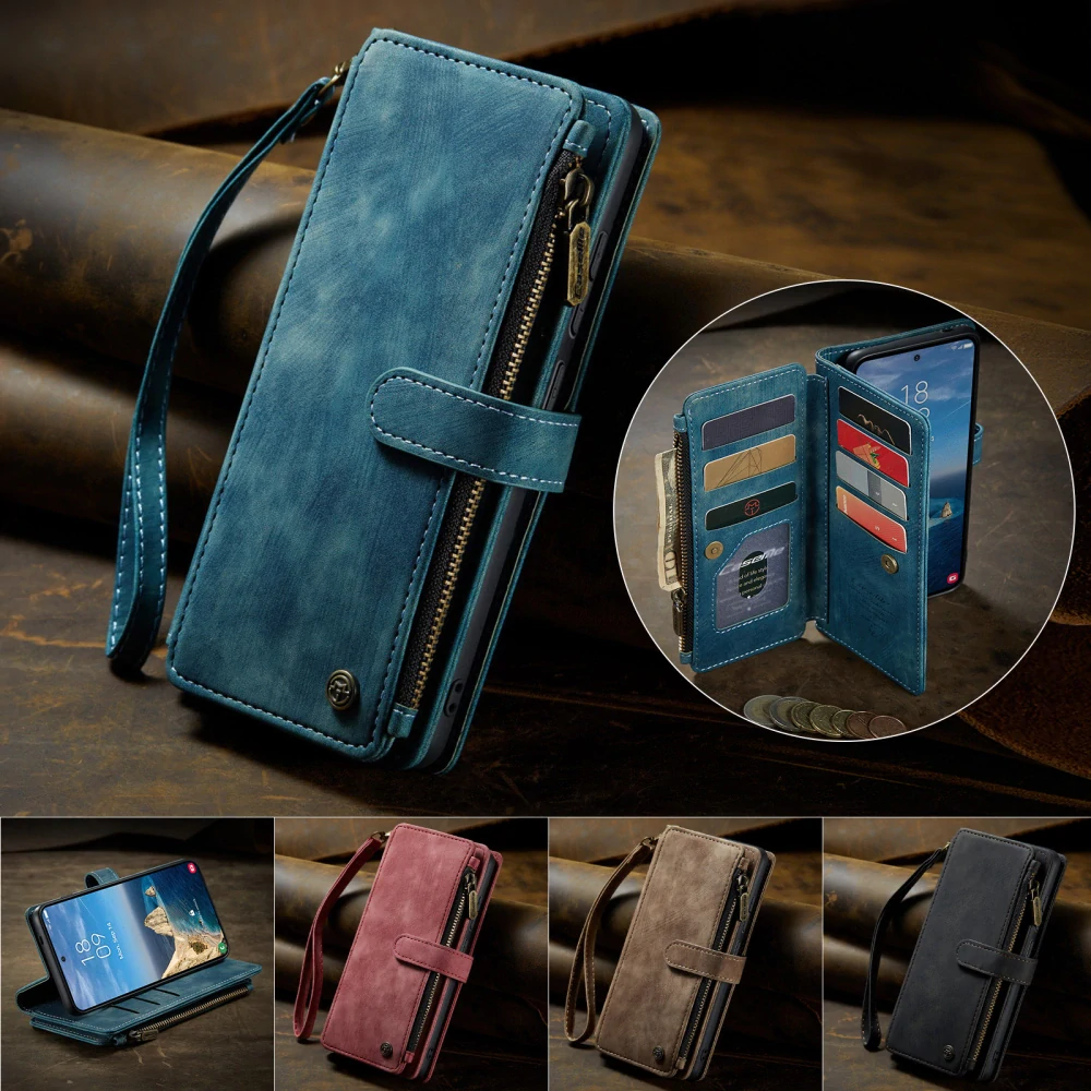 Pouzdro na Samsung Galaxy S26 Ultra CASEME Deluxe červené