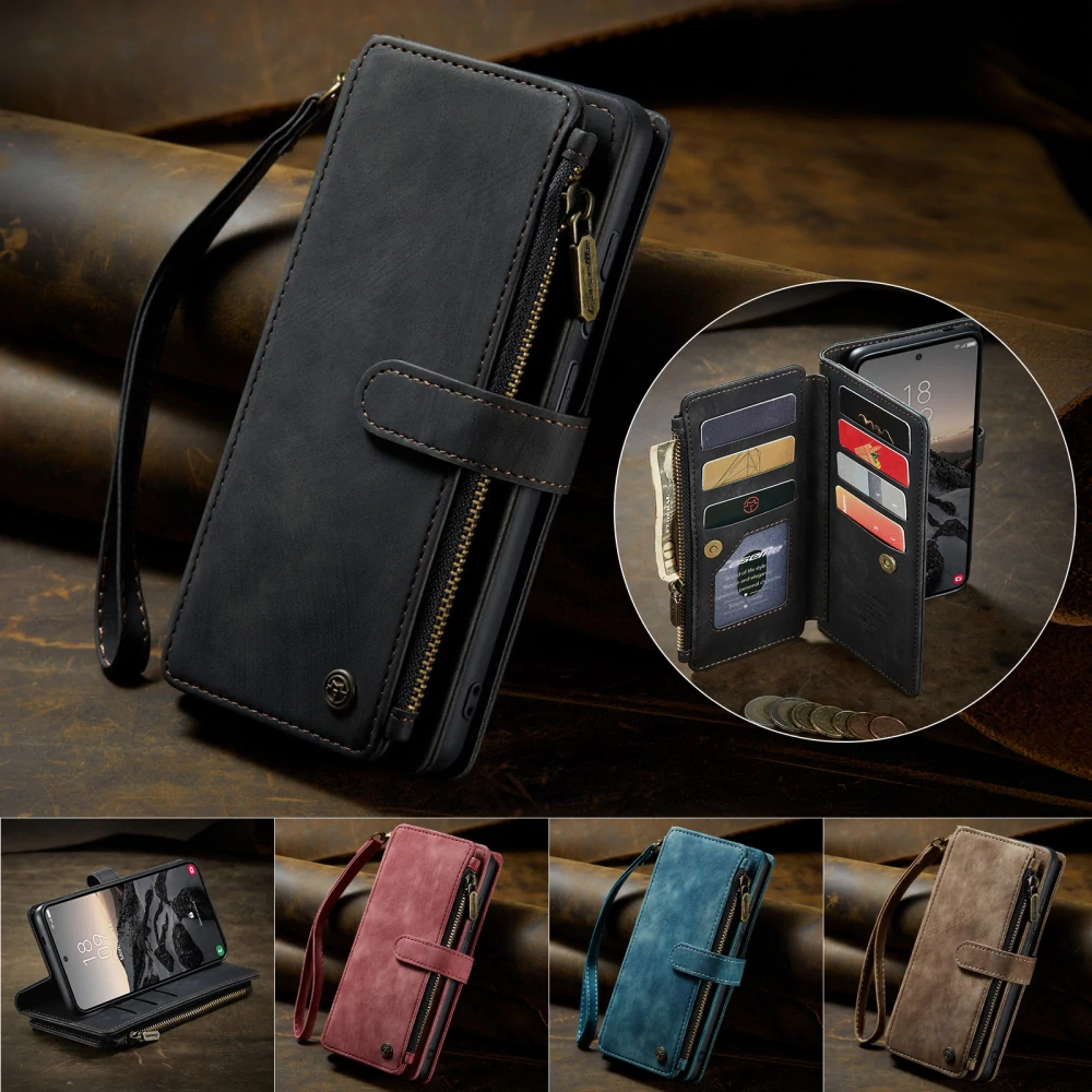 Pouzdro na Samsung Galaxy S26 Ultra CASEME Deluxe černé