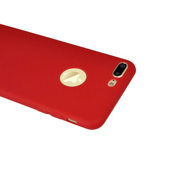 Kryt na iPhone 7 Plus / 8 Plus silikonový červený