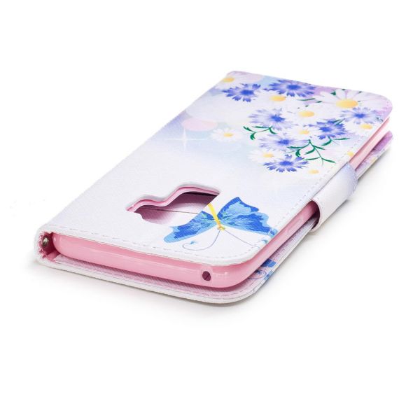 Pouzdro pro Samsung Galaxy S9 Motýli bílé