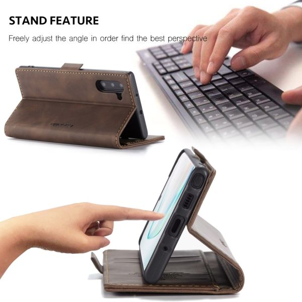 Pouzdro na Samsung Galaxy Note 10 CASEME hnědé