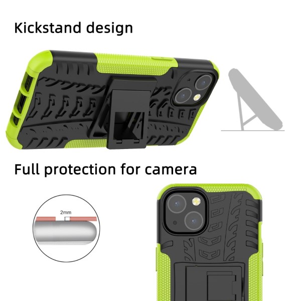 Kryt na iPhone 13 odolný Tire černý
