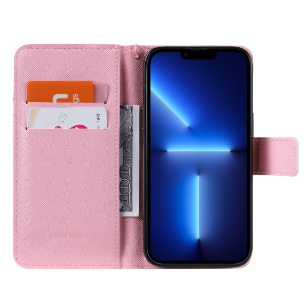 Pouzdro pro iPhone 13 Pro Kotě růžové