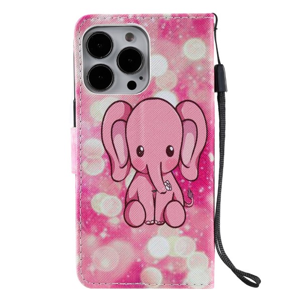 Pouzdro pro iPhone 13 Pro Slůně růžové