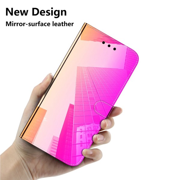 Pouzdro pro iPhone 14 Pro Mirror růžové