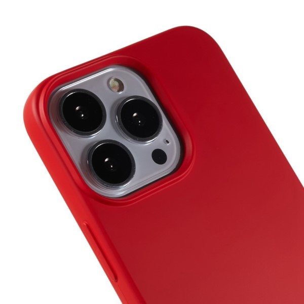 Kryt na iPhone 12 Pro Max gumový červený