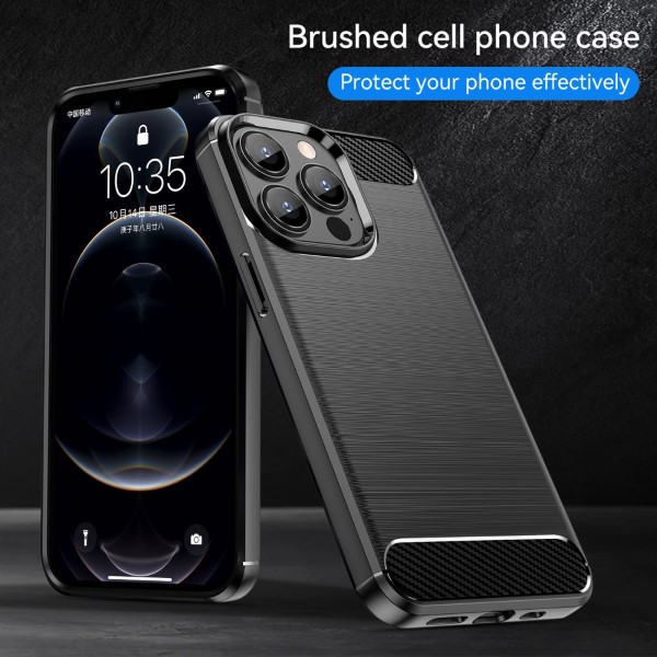 Kryt na iPhone 13 Pro Max Carbon černý