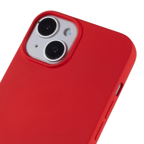 Kryt na iPhone 14 Plus gumový červený